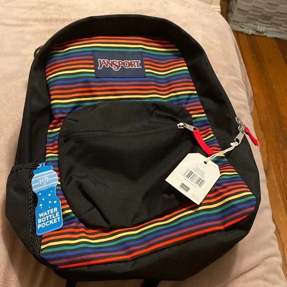 Jansport | Bags | Rainbow Jansport Backpack | Poshmark display picture 2